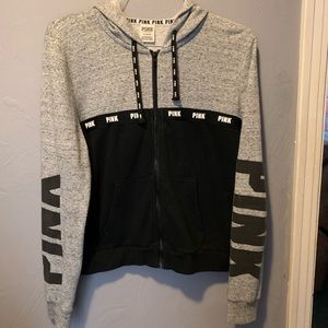 ❌SOLD❌ VS pink grey and black hoodie